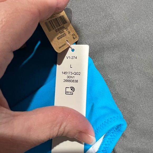 NWT VS Victoria Secret blue bikini swim suit L XXL - Picture 5 of 12
